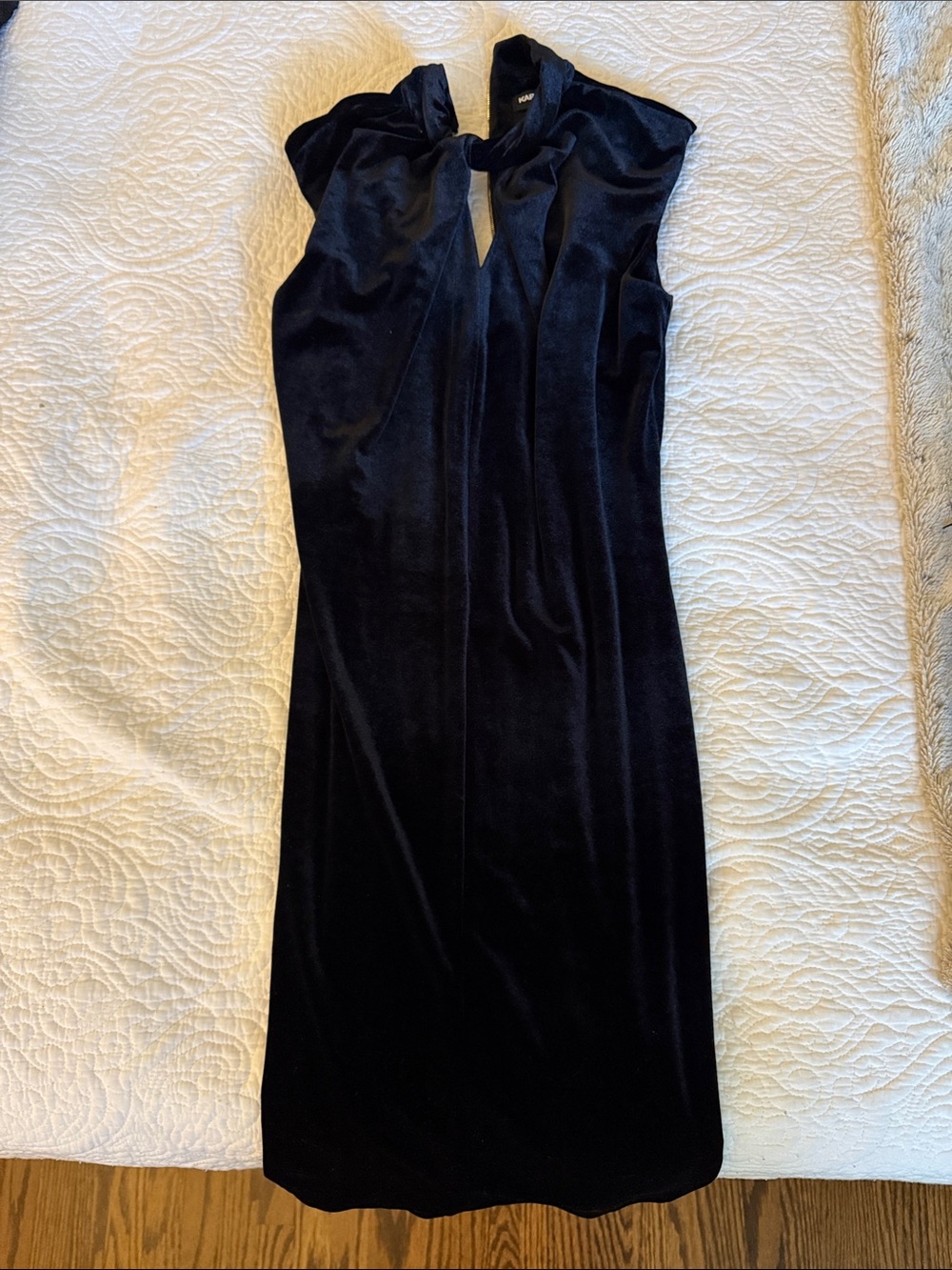 Karl Lagerfeld Velvet Dress